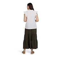 CHAPS FLUTTER TOP