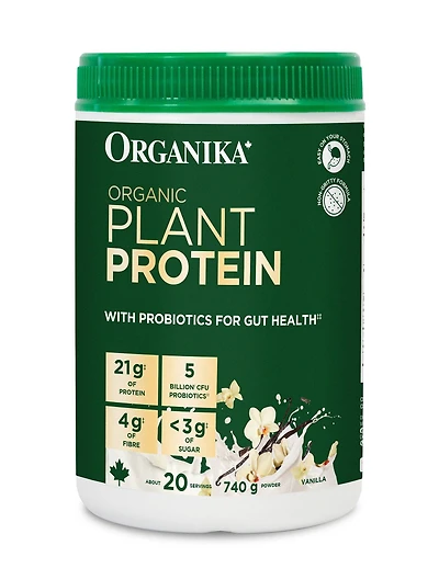 ORGANIKA PROTEIN PLANT BASED ORGANIC VANILLA 740G
