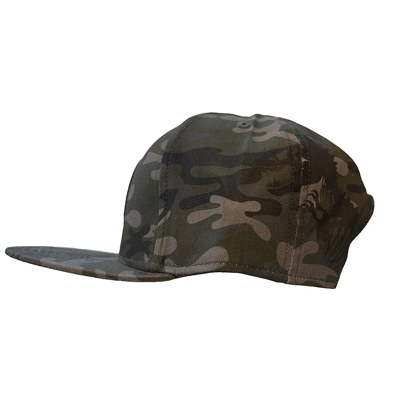 Jurassic World Mens JW MOA Solid Flat Brim Snapback