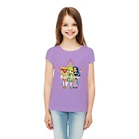 T-shirt à manches courtes Rainbow High Trio pour fille