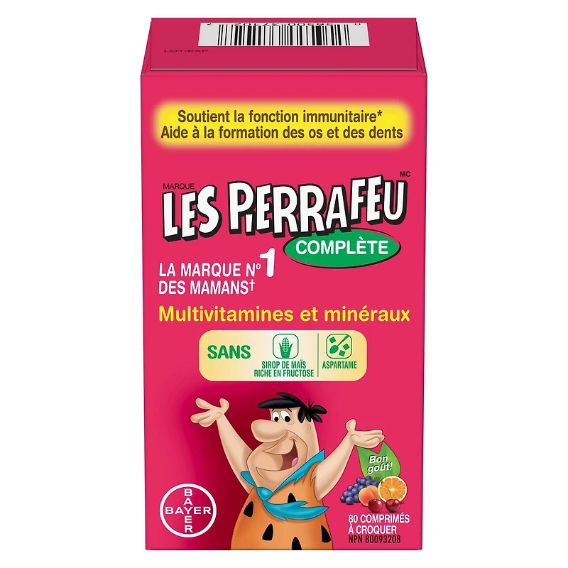 Flintstones Complete Multivitamins Chewable Tablets, 80 Chewable Tablets