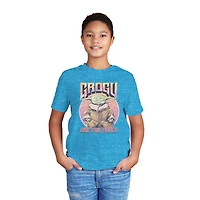 Boys Star Wars Zen Grogu Short Sleeve T-Shirt
