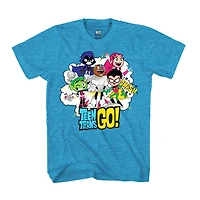 Boys Teen Titans Go! Crash Short Sleeve T-Shirt, Sizes: XS-XL