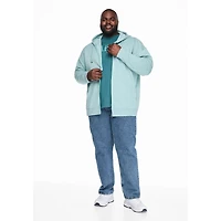 George Big Men's Full Zip Hoodie