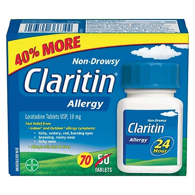 Claritin® 50+20 Tablets, 50+20 tablets