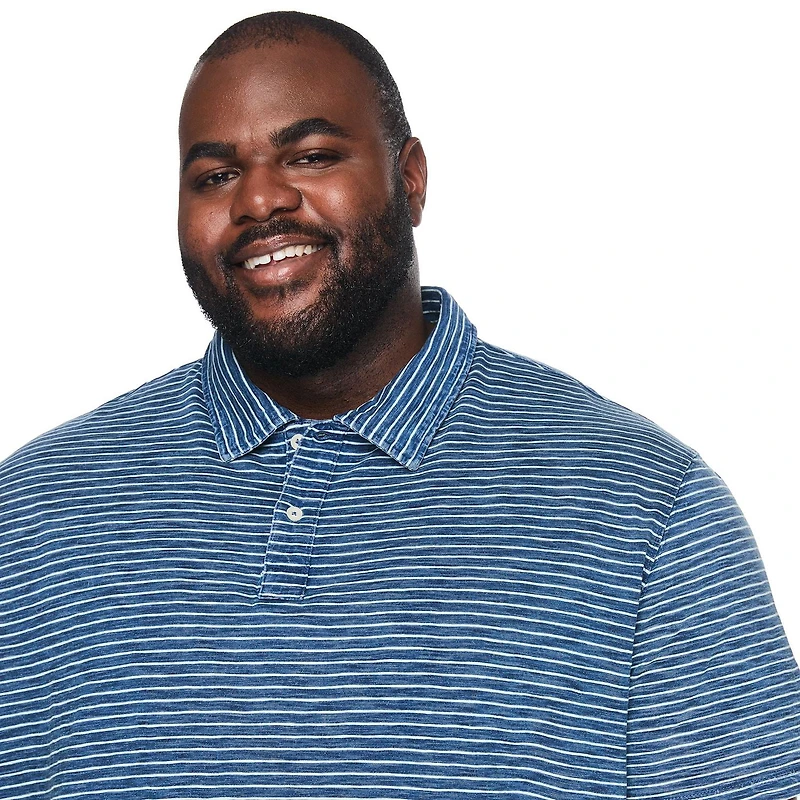 George Big Men's Jersey Polo