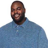 George Big Men's Jersey Polo