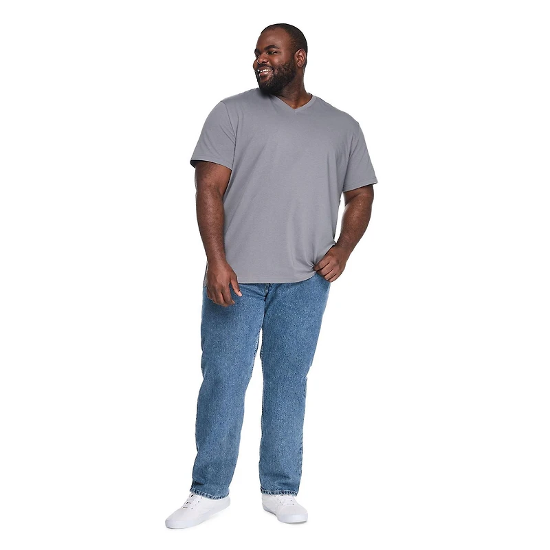 George Big Men's Stretch V-Neck T-Shirt