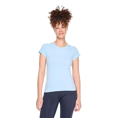 T-shirt à manches courtes sans coutures Athletic Works pour femmes
