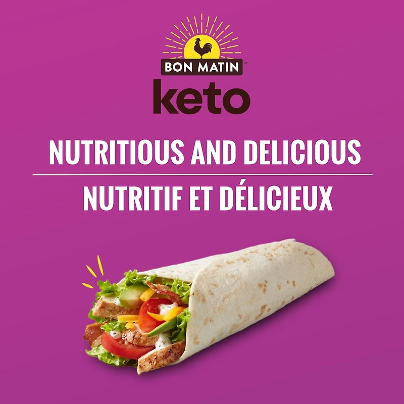Bon Matin™ Keto Original Tortillas, Pack of 6; 246 g