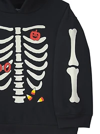 Carter's Child of Mine Toddler Boy 2-Piece Skeleton Hoodie and Pant Set