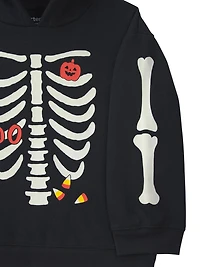 Carter's Child of Mine Toddler Boy 2-Piece Skeleton Hoodie and Pant Set