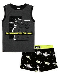 Ensemble pyjama deux pièces pour garçon de Mandalorian