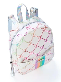 JUSTICE J LOGO MINI BACKPACK, MINI BACKPACK