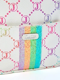 JUSTICE J LOGO MINI BACKPACK, MINI BACKPACK