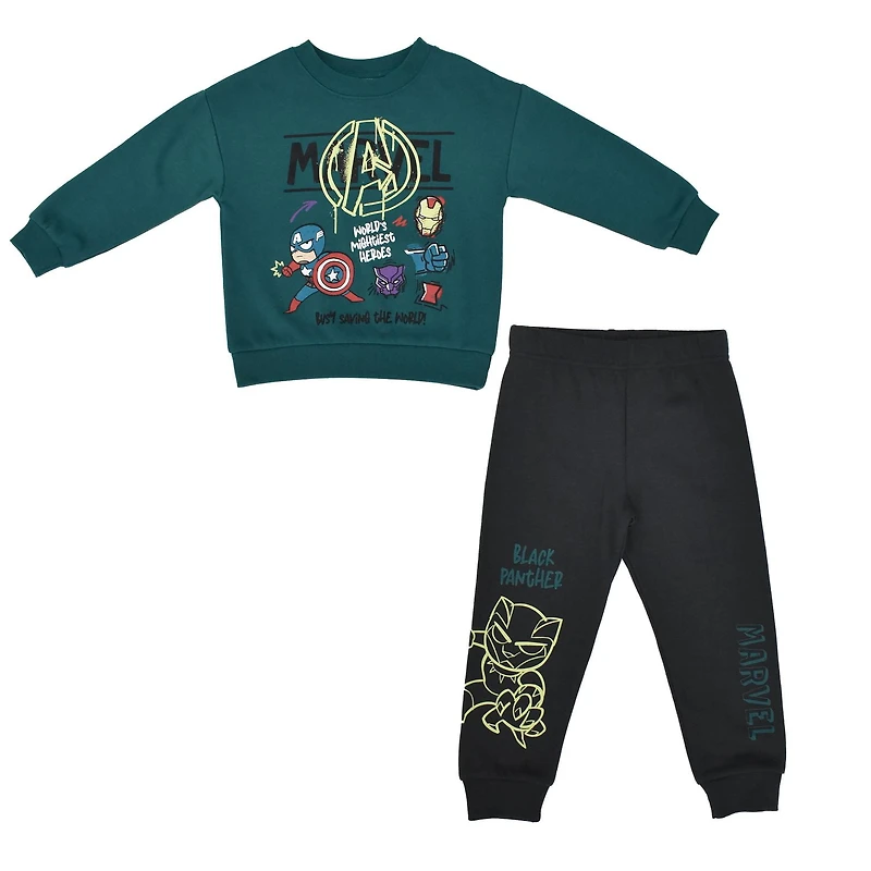 Marvel Heros ensemble de pantalon jogger en molleton