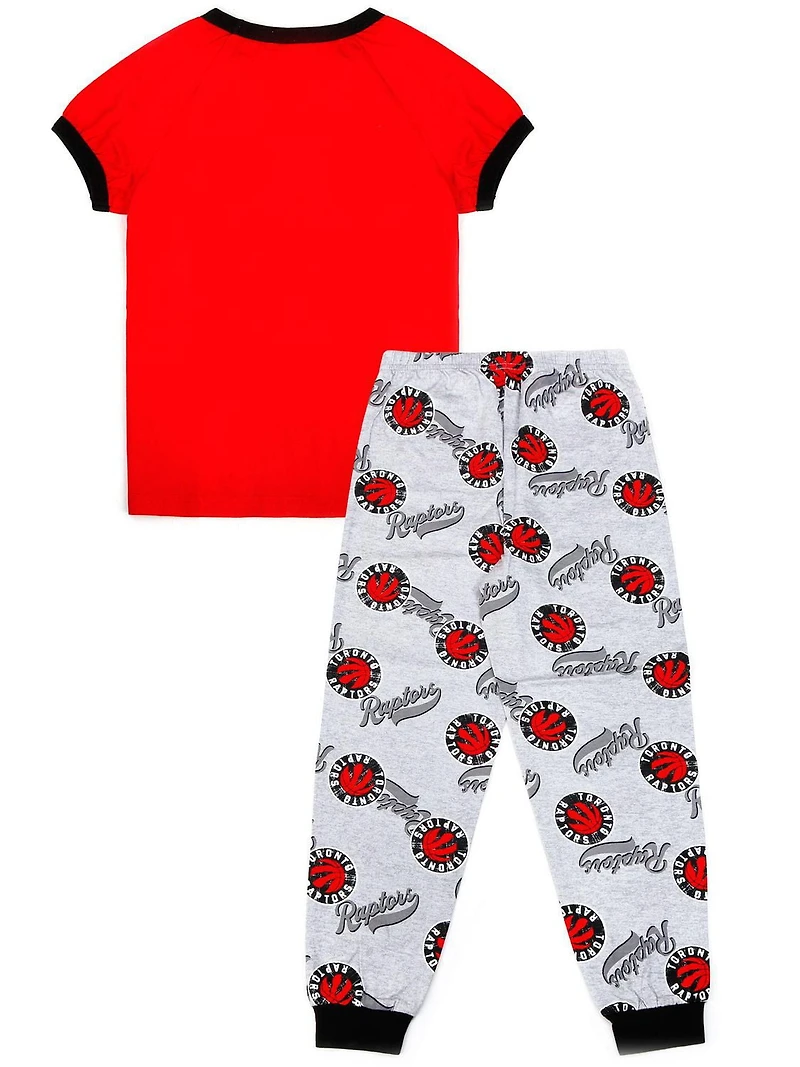 Ensemble pyjama deux pièces pour filles de Toronto Raptors