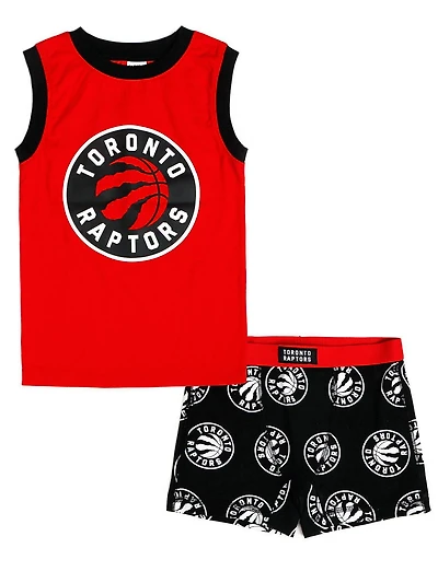 Ensemble pyjama deux pièces pour garçon de Toronto Raptors
