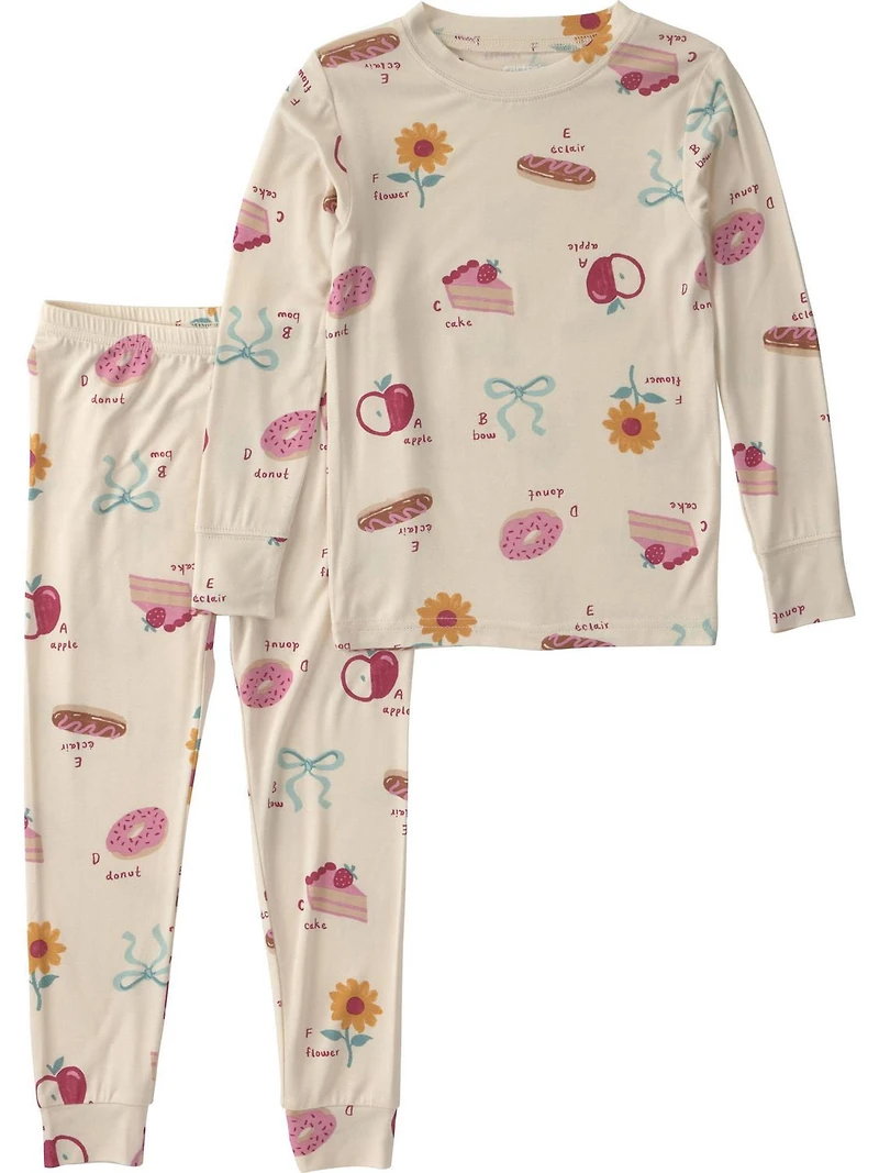 Carter's Child of Mine Baby and Toddler Girl 2-Piece Comfy Soft Pajamas