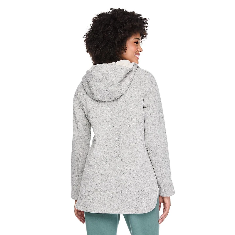 George Women's Faux Shearling Zip Up Jacket
