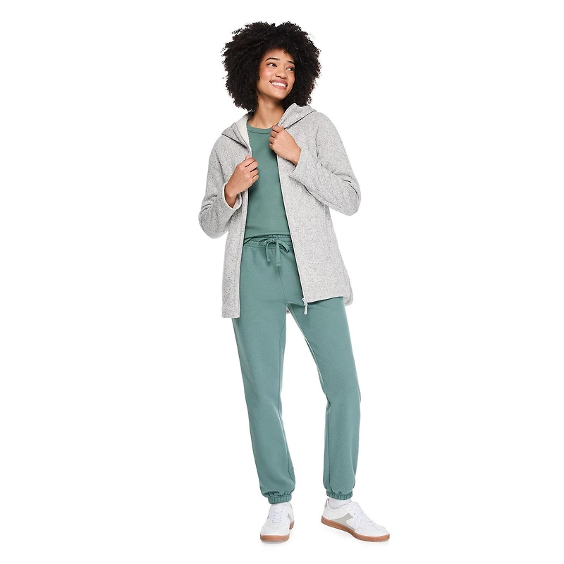George Women's Faux Shearling Zip Up Jacket