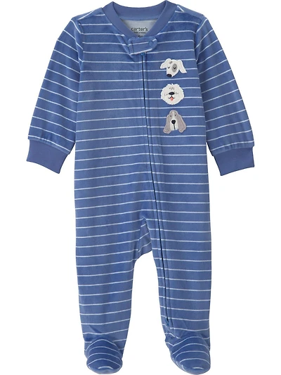 Carter's Child of Mine Baby Boy 1-Piece Fleece Sleeper