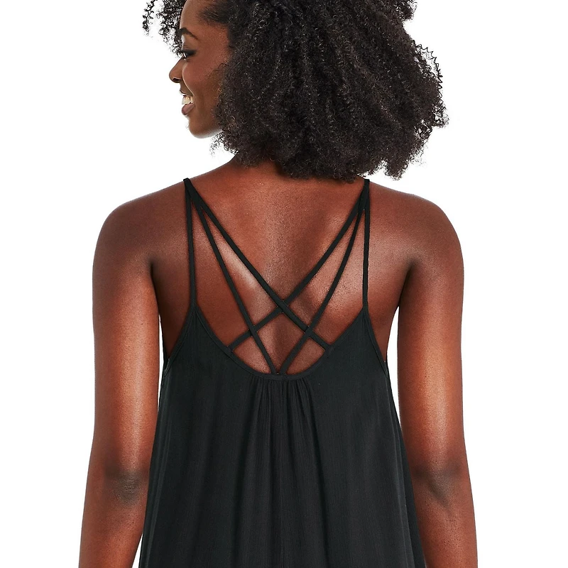 Robe à lanières George pour femmes Tailles TP–TTG