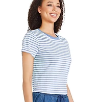 T-shirt raccourci George pour femmes