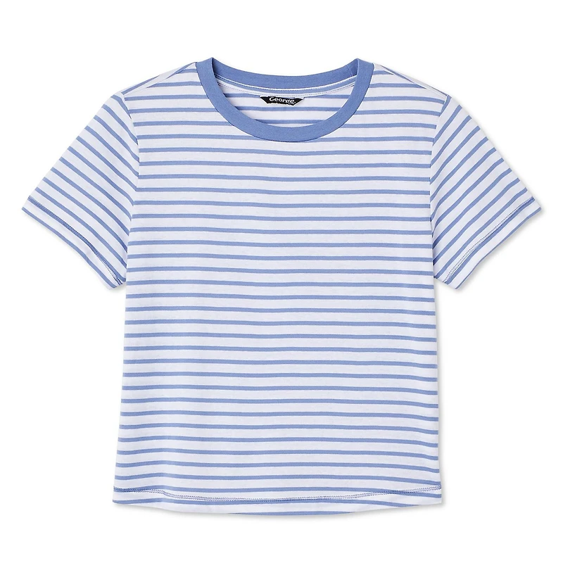 T-shirt raccourci George pour femmes
