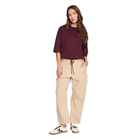 George Women's Elbow-Sleeve Oversized Top