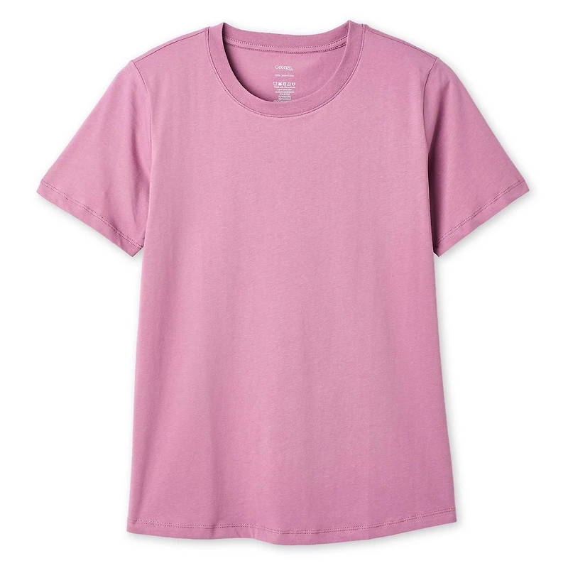 T-shirt à encolure ras du cou George pour femmes