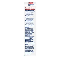 Band-Aid Brand Waterproof Clear Adhesive Bandages, Regular, 20 pansements