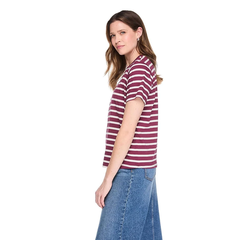 T-shirt à encolure ras du cou George pour femmes
