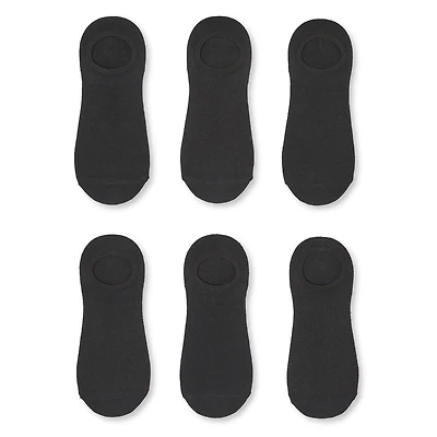 Lot de 6 paires de socquettes en maille qui restent en place George pour femmes