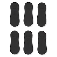 Lot de 6 paires de socquettes en maille qui restent en place George pour femmes