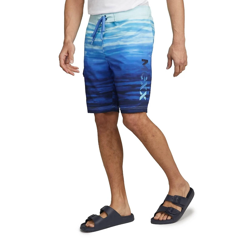 Mexx short de surf imprimé dégradé pour hommes