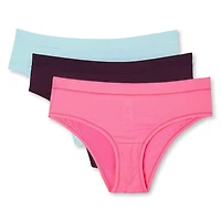 George Women's Super Stretch Microfibre Cheeky 3-Pack