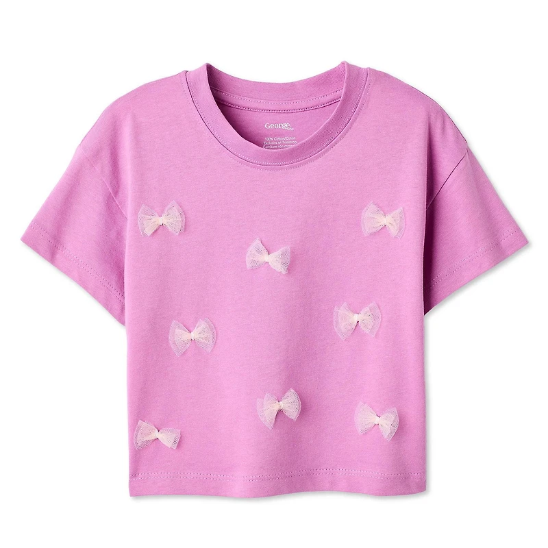 T-shirt à coupe carrée ample George pour petites filles