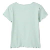 George Toddler Girls' Rib T-Shirt