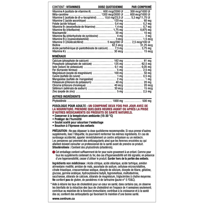 Centrum Cardio Multivitamin 90's