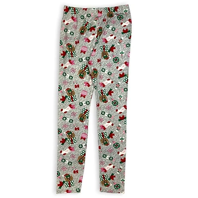 Jojo Siwa Girl's printed Leggings.  These long legging's for girls have an elastic waist band and can be worn with any top and