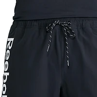 Reebok Men's Delta 7 Inch Core Volley W/ Compression, Swimwear