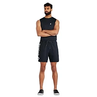 Reebok Men's Delta 7 Inch Core Volley W/ Compression, Swimwear