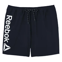 Reebok Men's Delta 7 Inch Core Volley W/ Compression, Swimwear