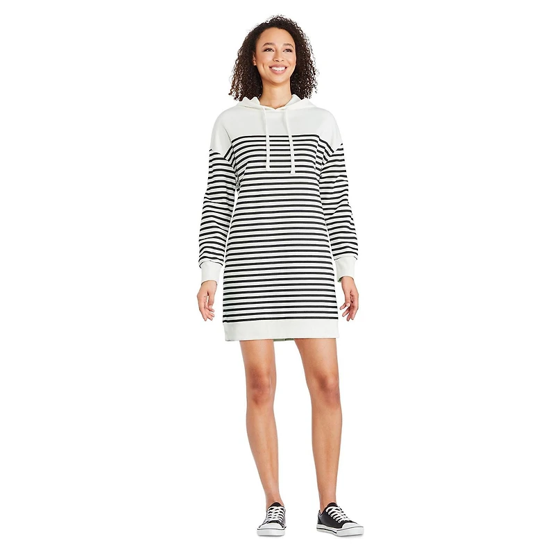 Robe mi-longue en molleton George pour femmes
