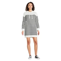 Robe mi-longue en molleton George pour femmes