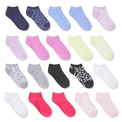 Lot de 20 paires de socquettes courtes George pour filles