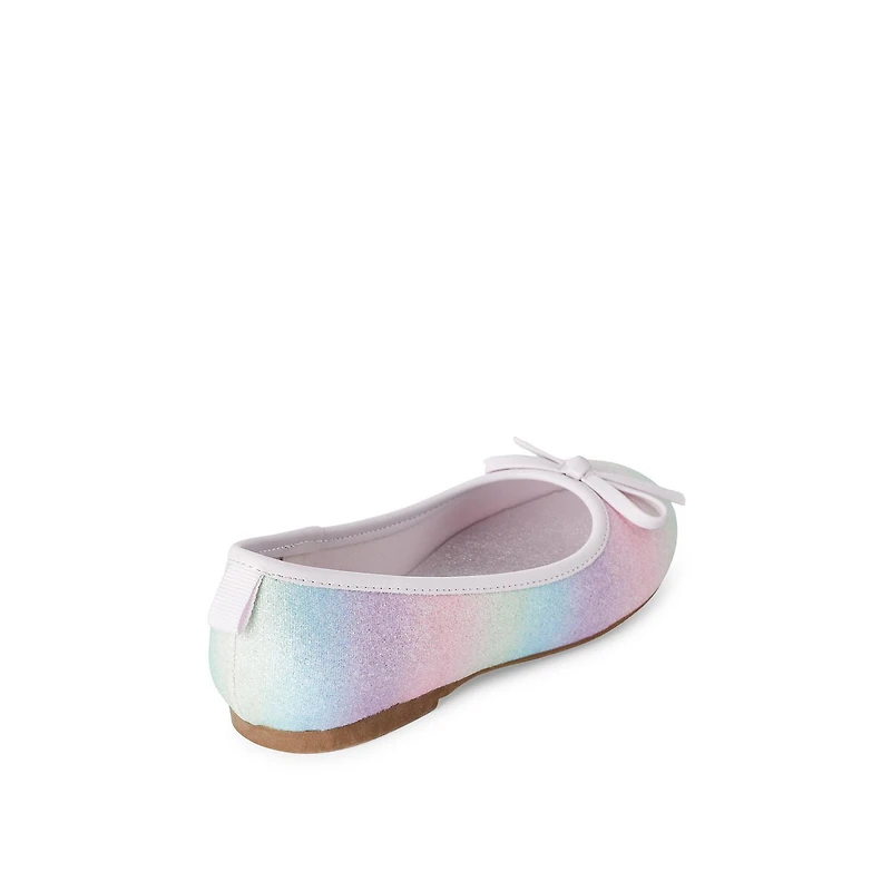 George Girls' Ballet Flats, Wide Width Sizes 11-3