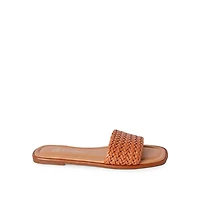 Time and Tru Women's Braided Strap Sandals