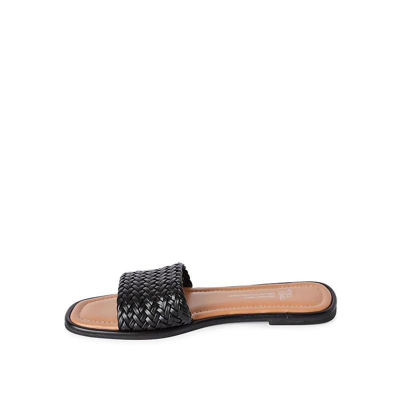 Sandales avec sangles tressées Time and Tru pour femmes